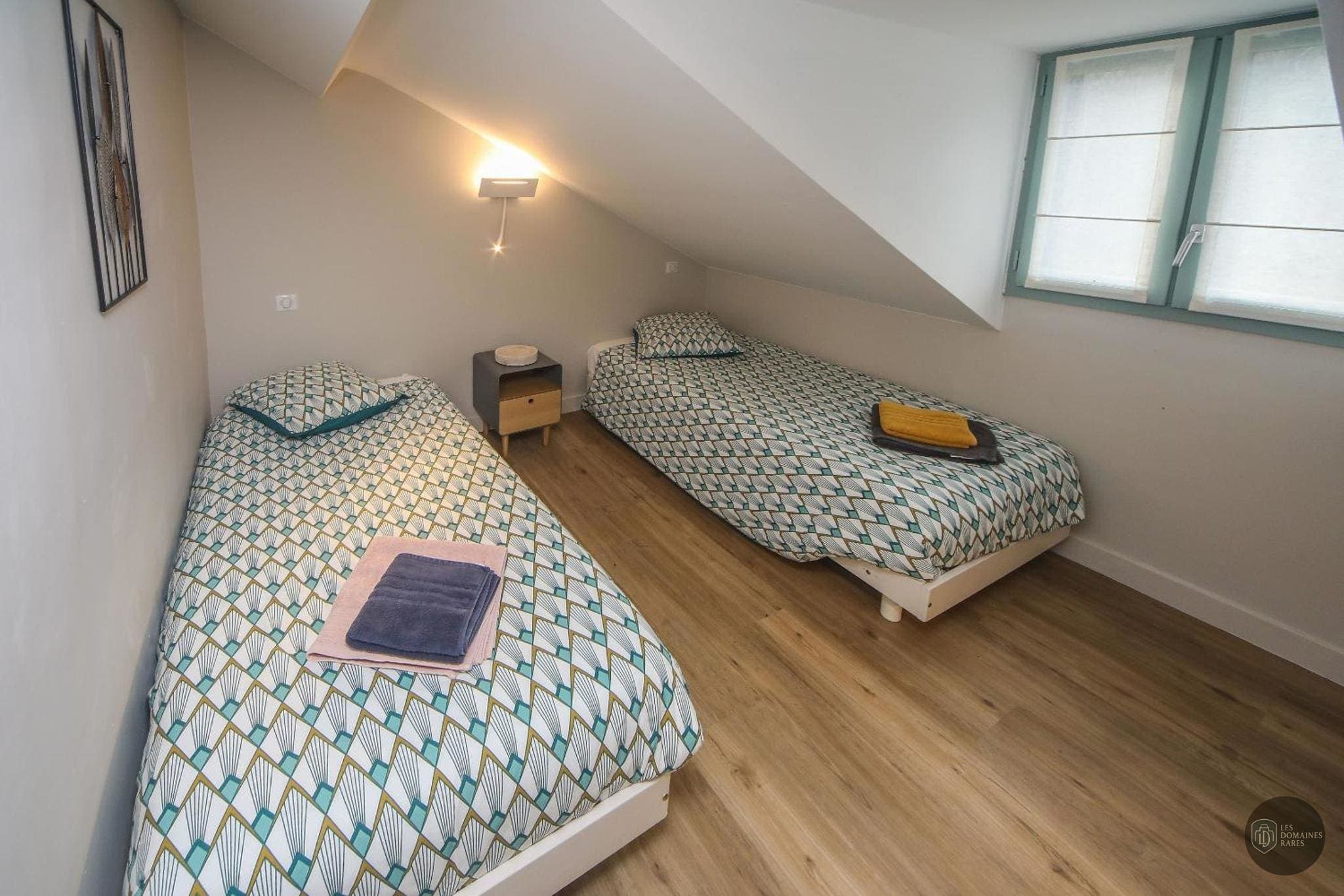 Chambre de l'hôtel Ô Chiroulet en Occitanie - séminaire hautes-pyrénées