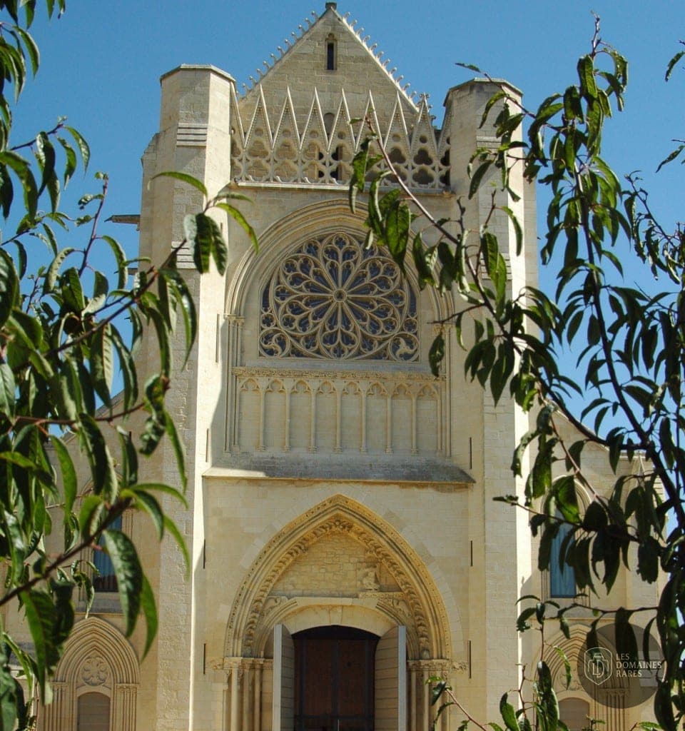Vue extérieure de l'abbaye Abbaye d'Ardenne en Normandie