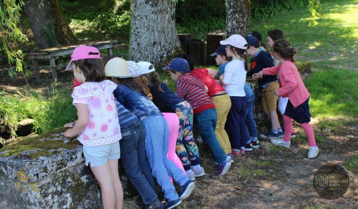 La visite sensorielle de l'abbaye et de ses jardins