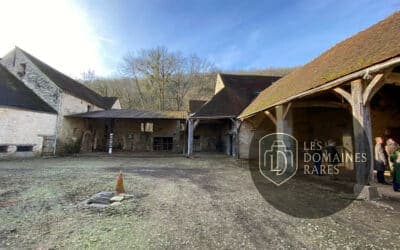 Vue extérieure de l'abbaye Abbaye de Reigny en Bourgogne-Franche-Comté