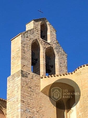 Vue extérieure de l'abbaye Abbaye de Valmagne à Villeveyrac en Occitanie