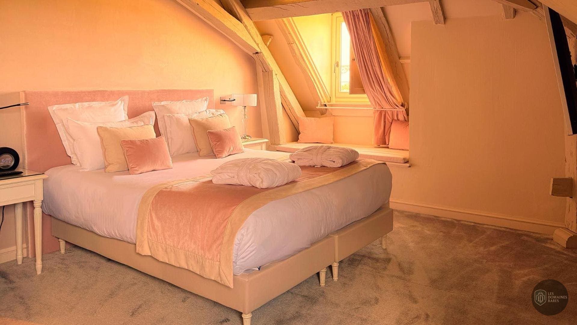 Chambre de l'abbaye Abbaye de Villeneuve en Pays de la Loire