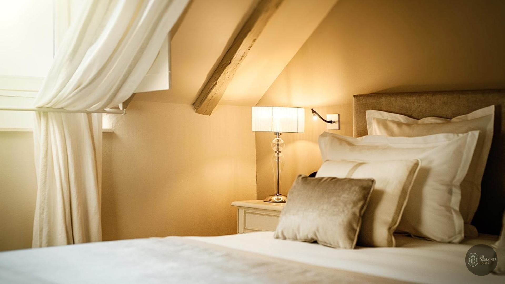 Chambre de l'abbaye Abbaye de Villeneuve en Pays de la Loire