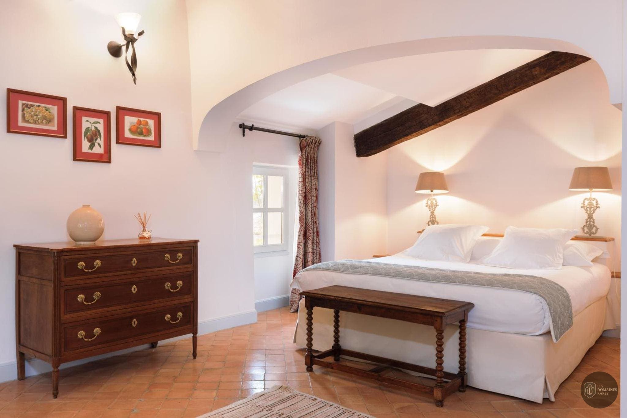 Chambre de l'hôtel Abbaye de la Celle à La en Provence-Alpes-Côte d'Azur
