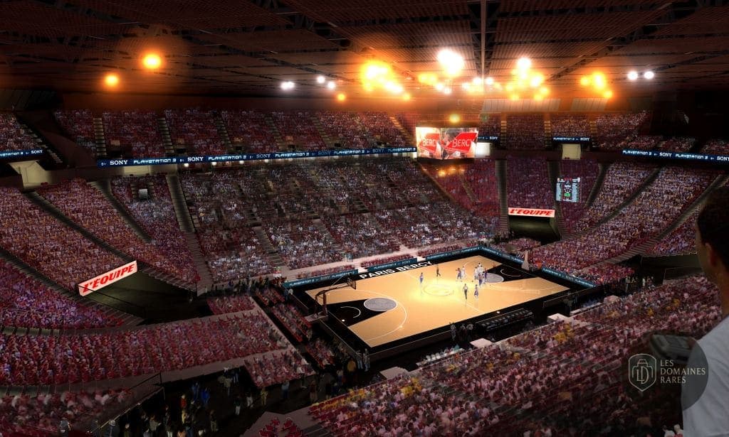 Vue du salle de spectacle AccorHotels Arena à Paris en Île-de-France