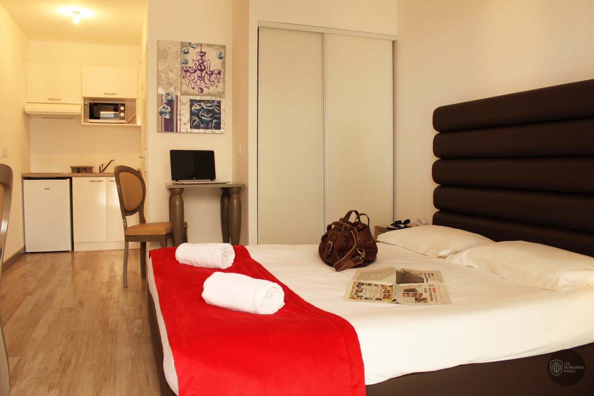 Chambre studio avec kitchenette équipée