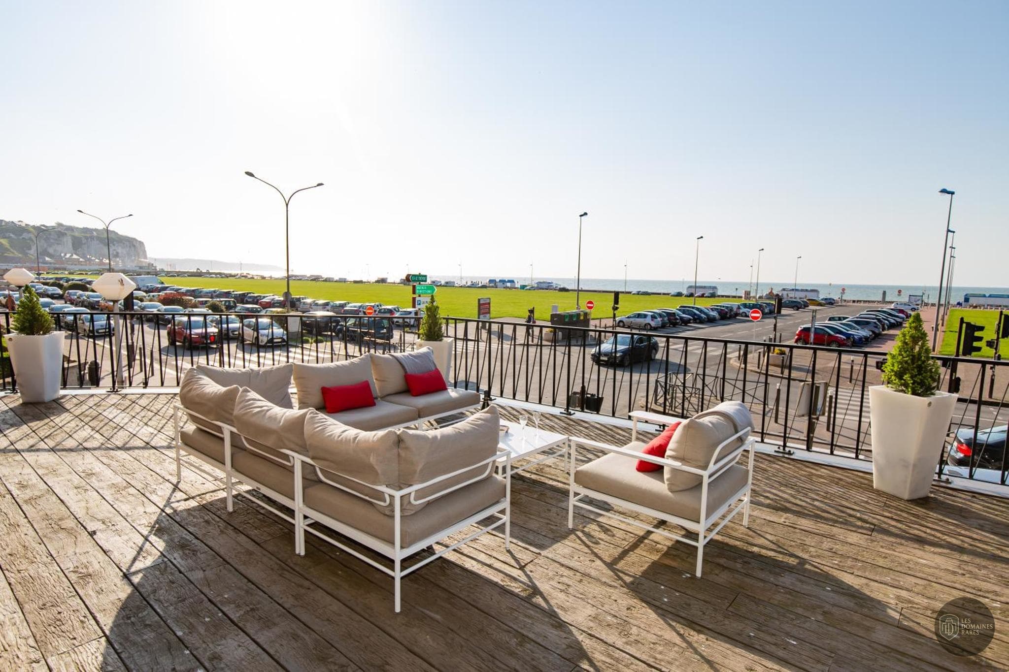 Vue extérieure de l'hôtel Aguado Hôtel à Dieppe en Normandie