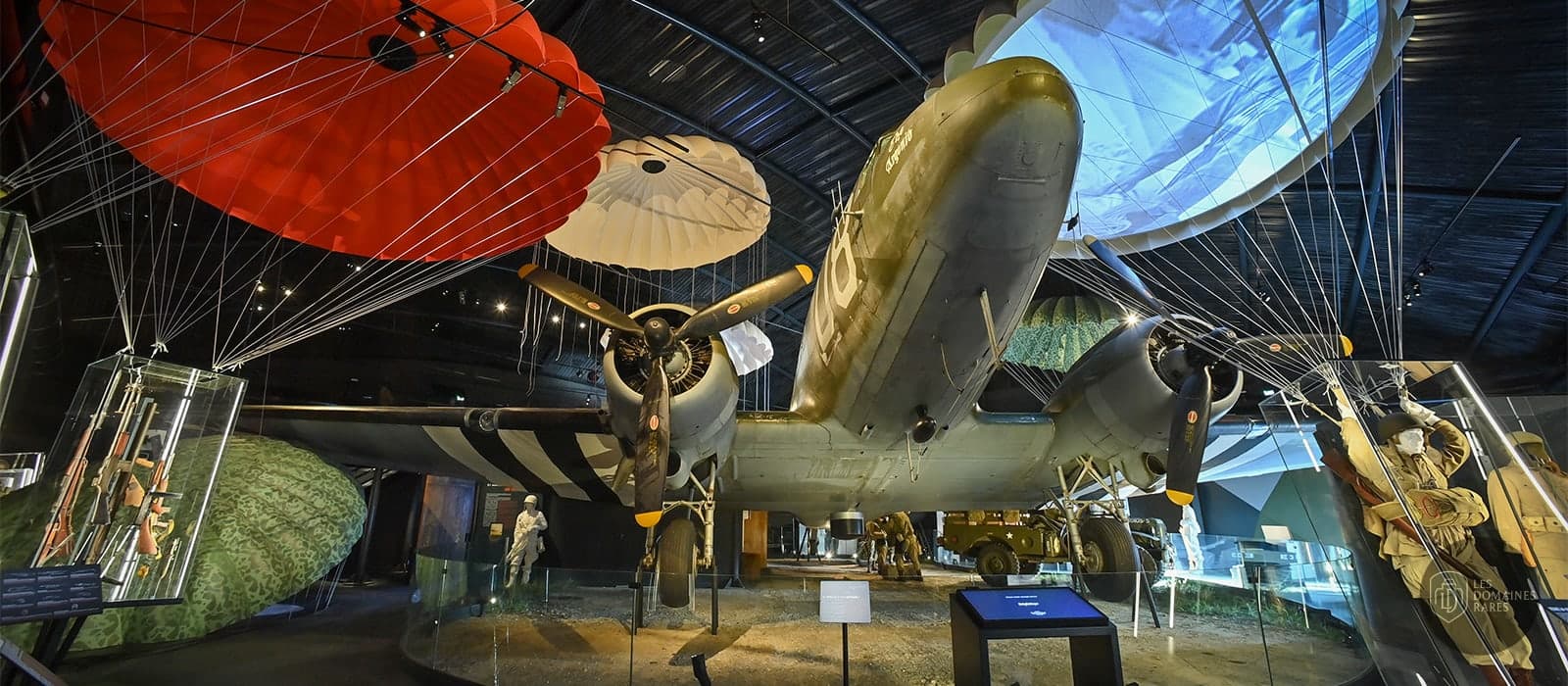Espace intérieur du lieu Airborne Museum en Normandie