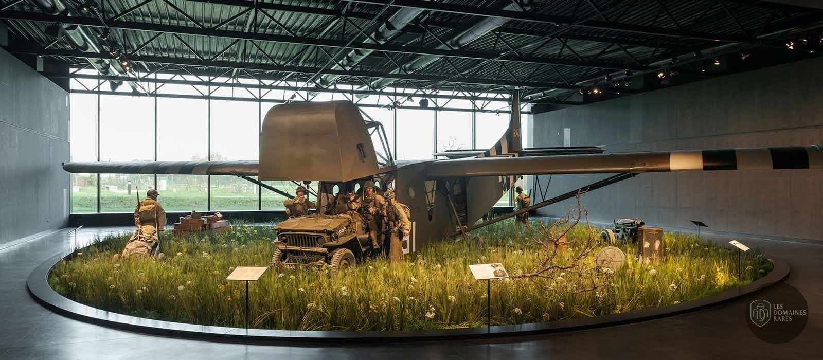 Espace intérieur du lieu Airborne Museum en Normandie