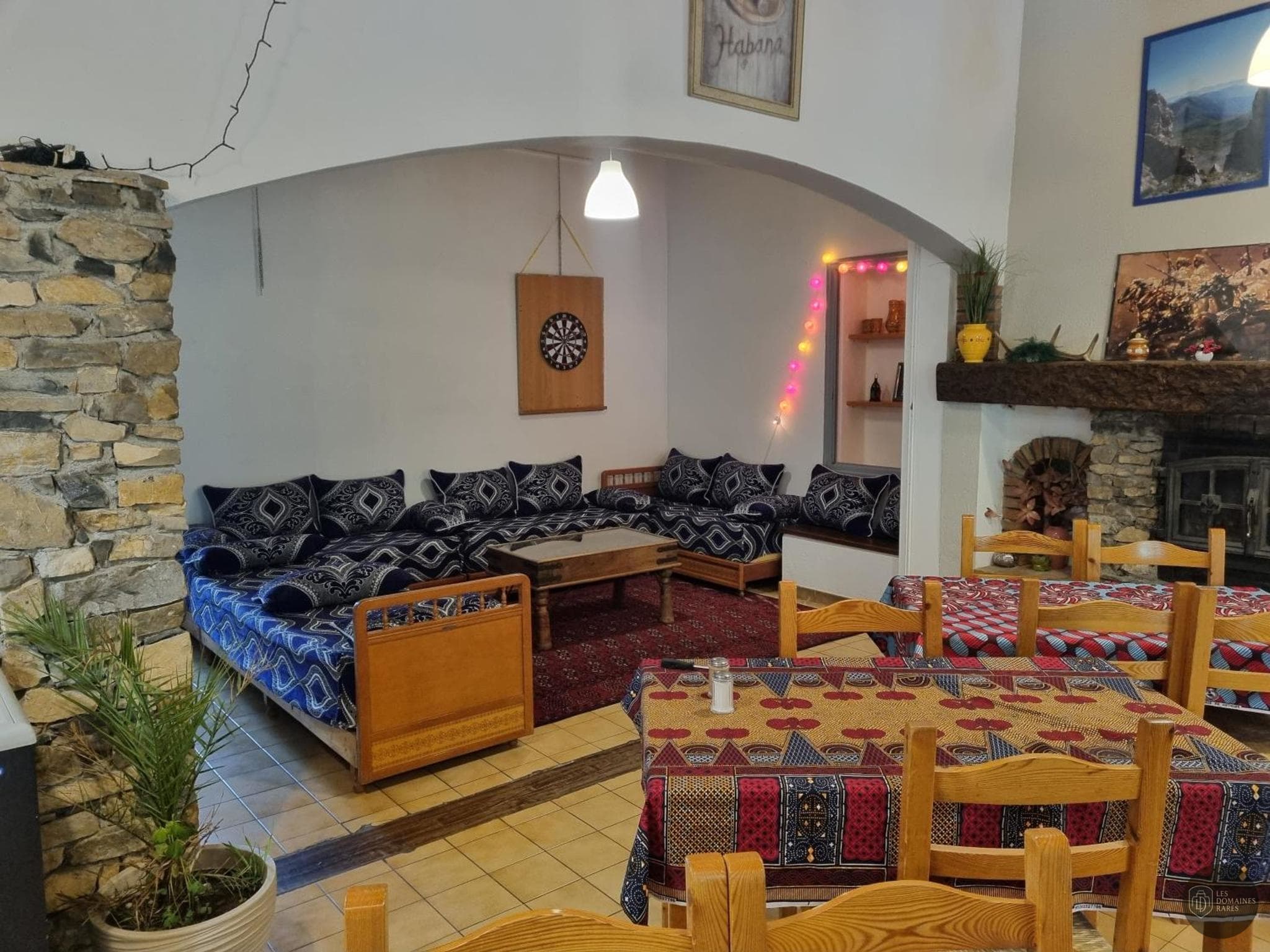 Espace intérieur du lieu Airial des Monges à Marions en Nouvelle-Aquitaine
