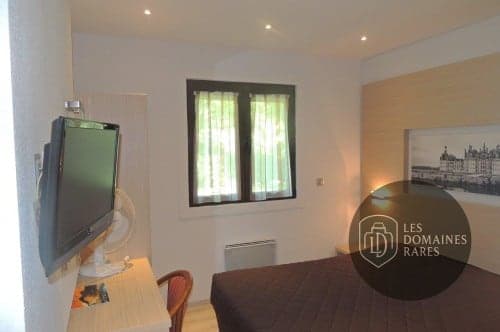 Chambre de l'hôtel Alb’Hôtel en Auvergne-Rhône-Alpes
