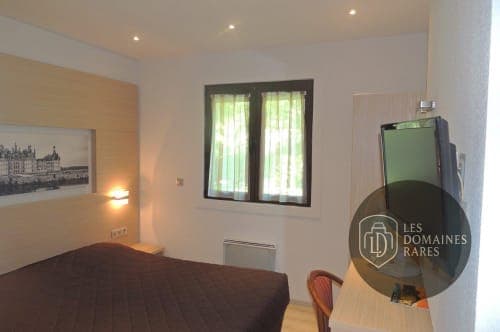 Chambre de l'hôtel Alb’Hôtel en Auvergne-Rhône-Alpes