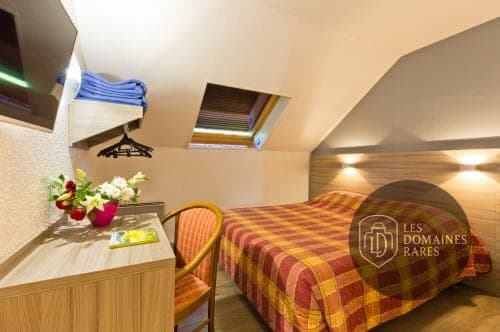Chambre de l'hôtel Alb’Hôtel en Auvergne-Rhône-Alpes