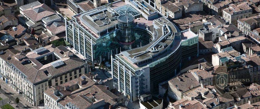 Vue extérieure du château AlliaForm à Bordeaux en Nouvelle-Aquitaine
