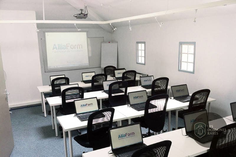 Salle de réunion 5 du château AlliaForm à Bordeaux en Nouvelle-Aquitaine