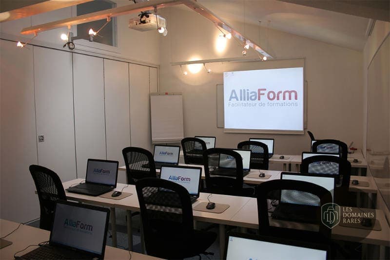 Salle de réunion 9 du château AlliaForm à Bordeaux en Nouvelle-Aquitaine