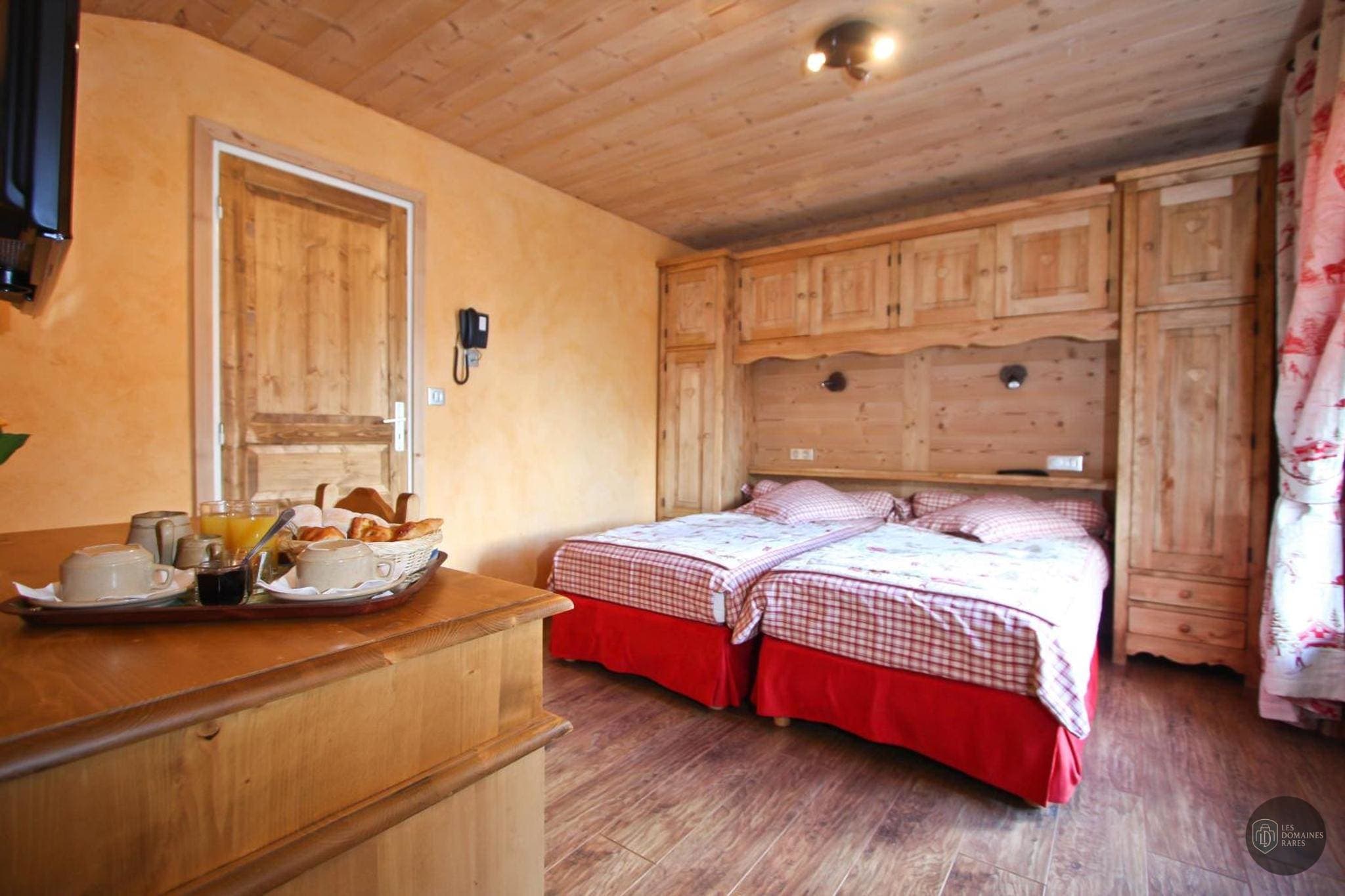 Chambre de l'hôtel Alpen Roc à La en Auvergne-Rhône-Alpes