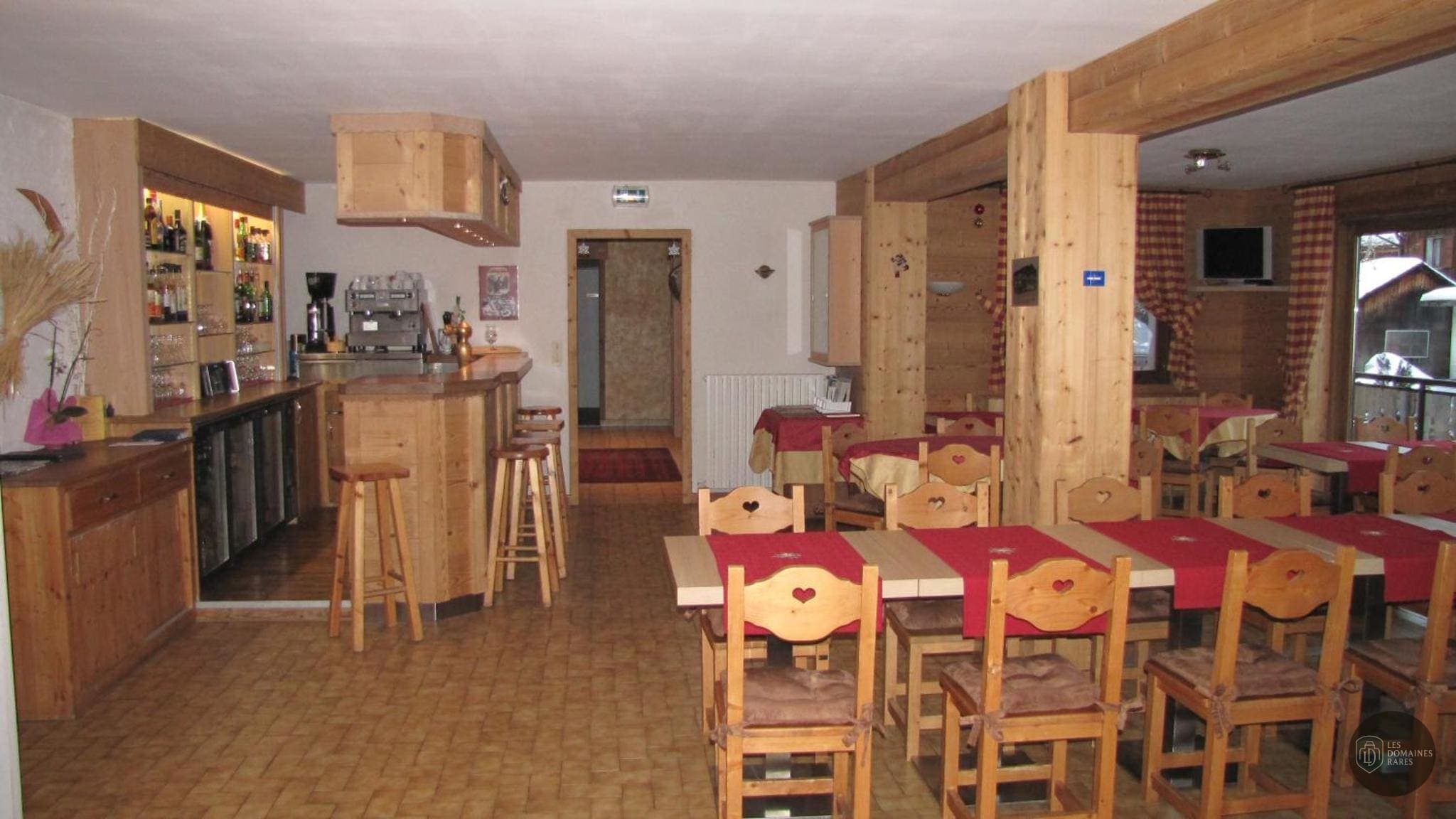 Restaurant de l'hôtel Alpen Roc à La en Auvergne-Rhône-Alpes