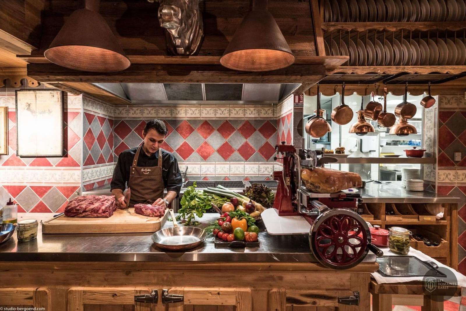 Restaurant de l'hôtel Alpen Ruitor à Les en Auvergne-Rhône-Alpes