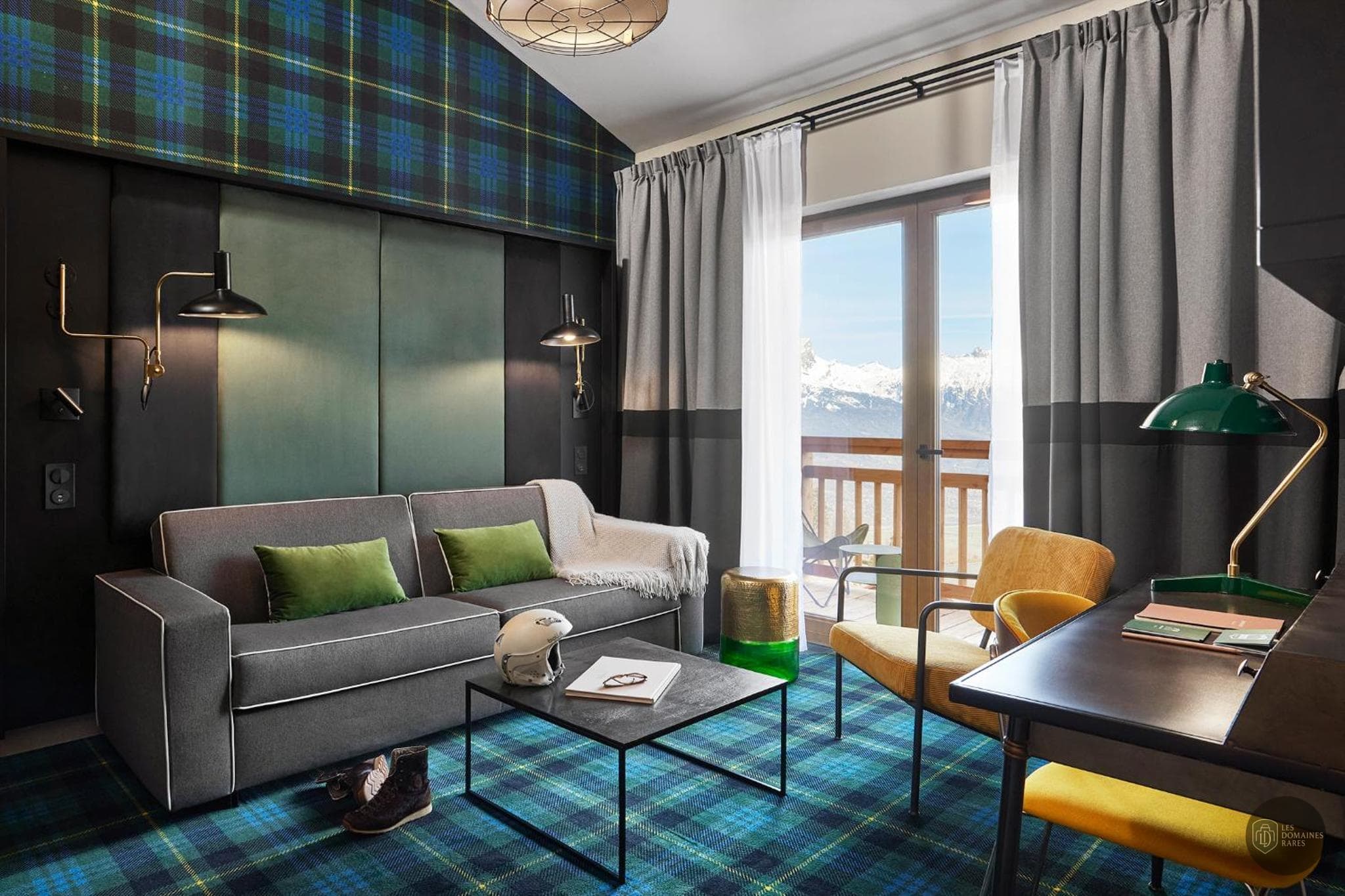 Espace intérieur de l'hôtel Alpen Valley à Combloux en Auvergne-Rhône-Alpes