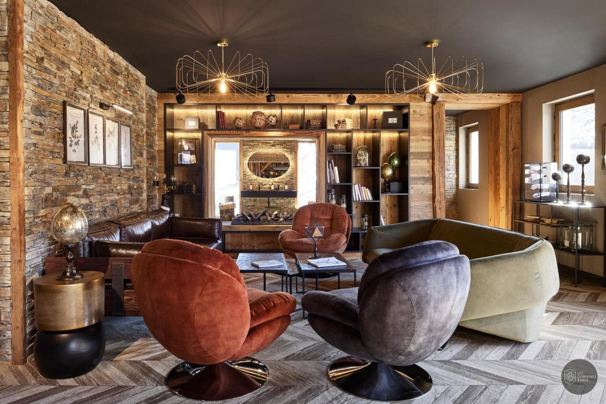 Espace intérieur de l'hôtel Alpen Valley à Combloux en Auvergne-Rhône-Alpes