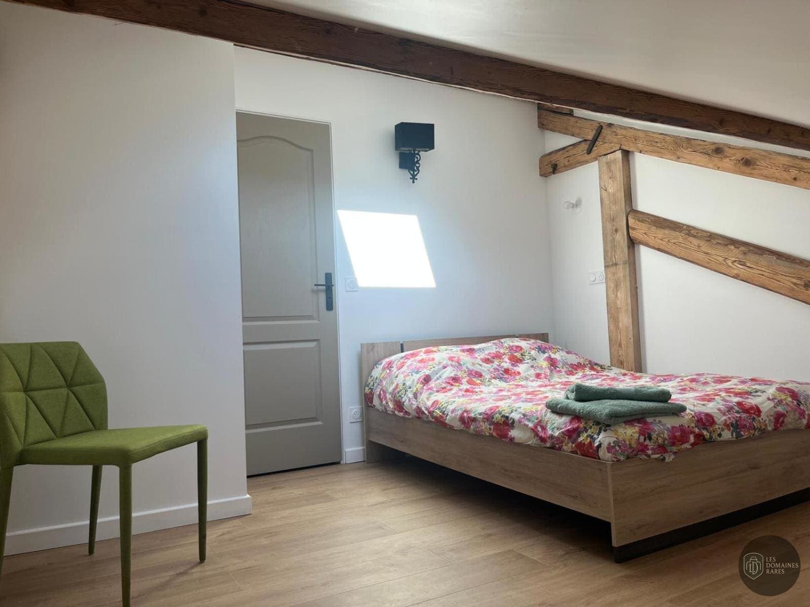 Chambre de l'hôtel Ambiance Patio à Limas en Auvergne-Rhône-Alpes