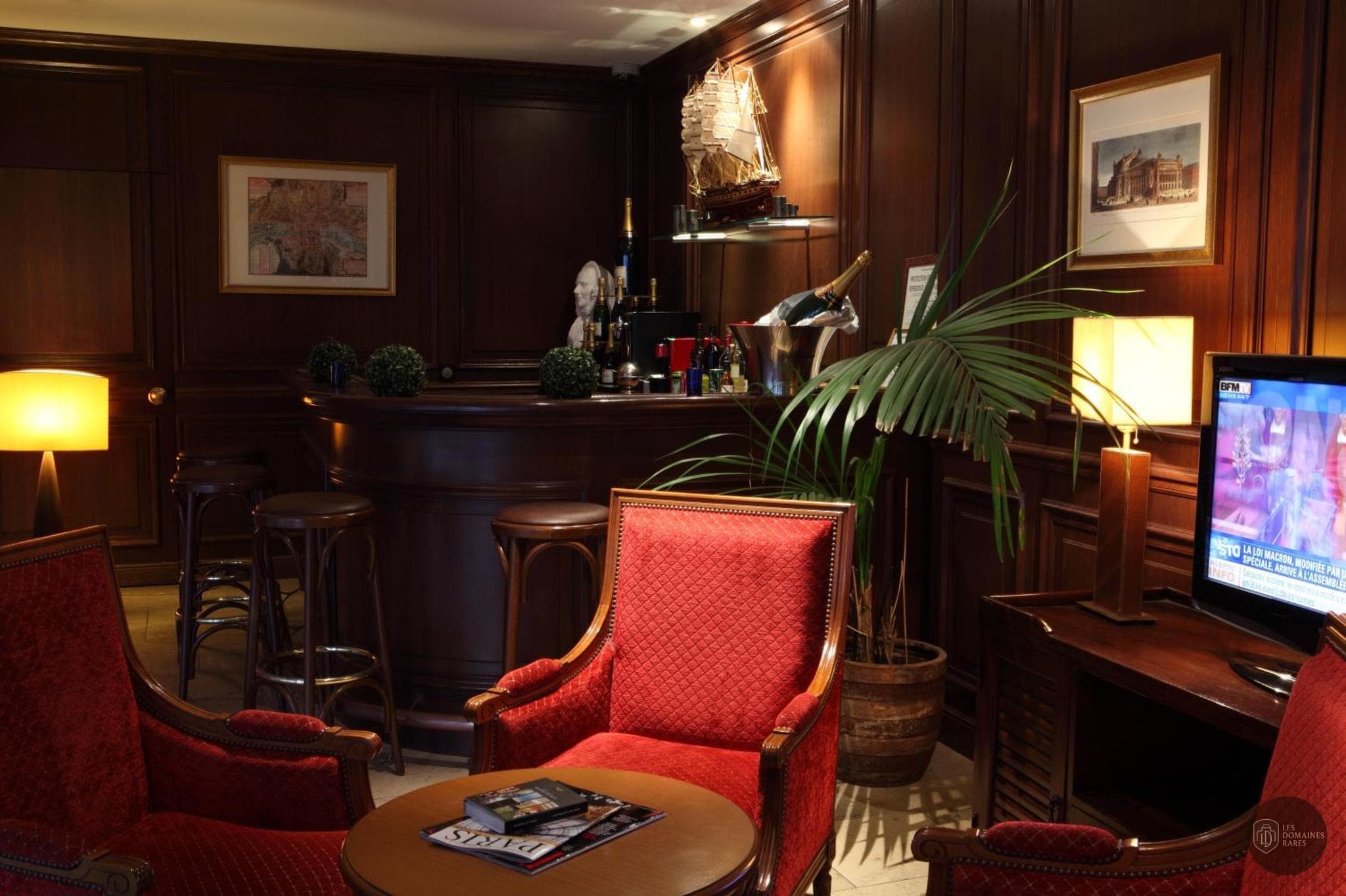 Restaurant de l'hôtel Amiral Hotel à Paris en Île-de-France