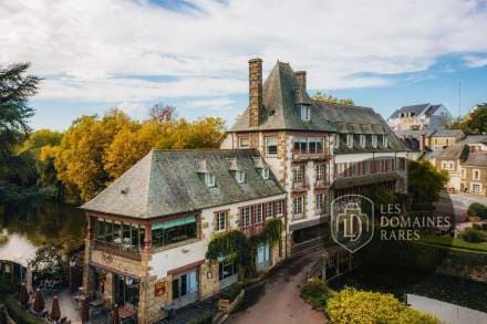 Vue aérienne de l'hôtel Ar Milin'