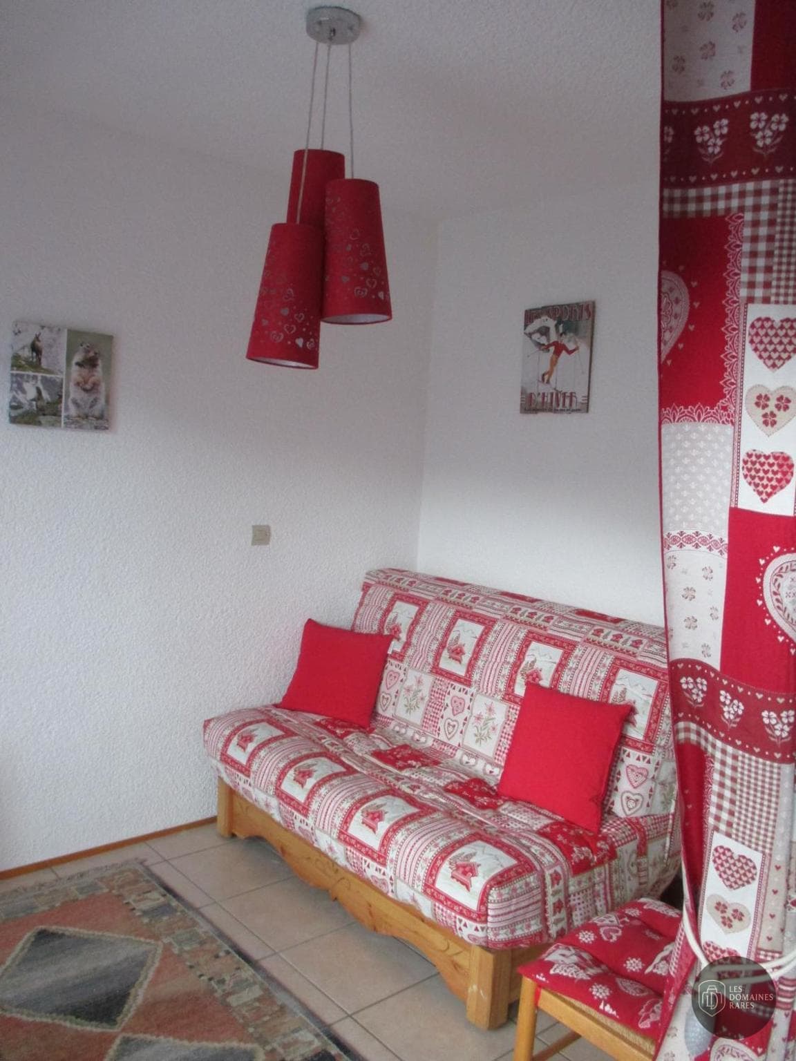 Espace intérieur de l'hôtel Armancette à Megève en Auvergne-Rhône-Alpes