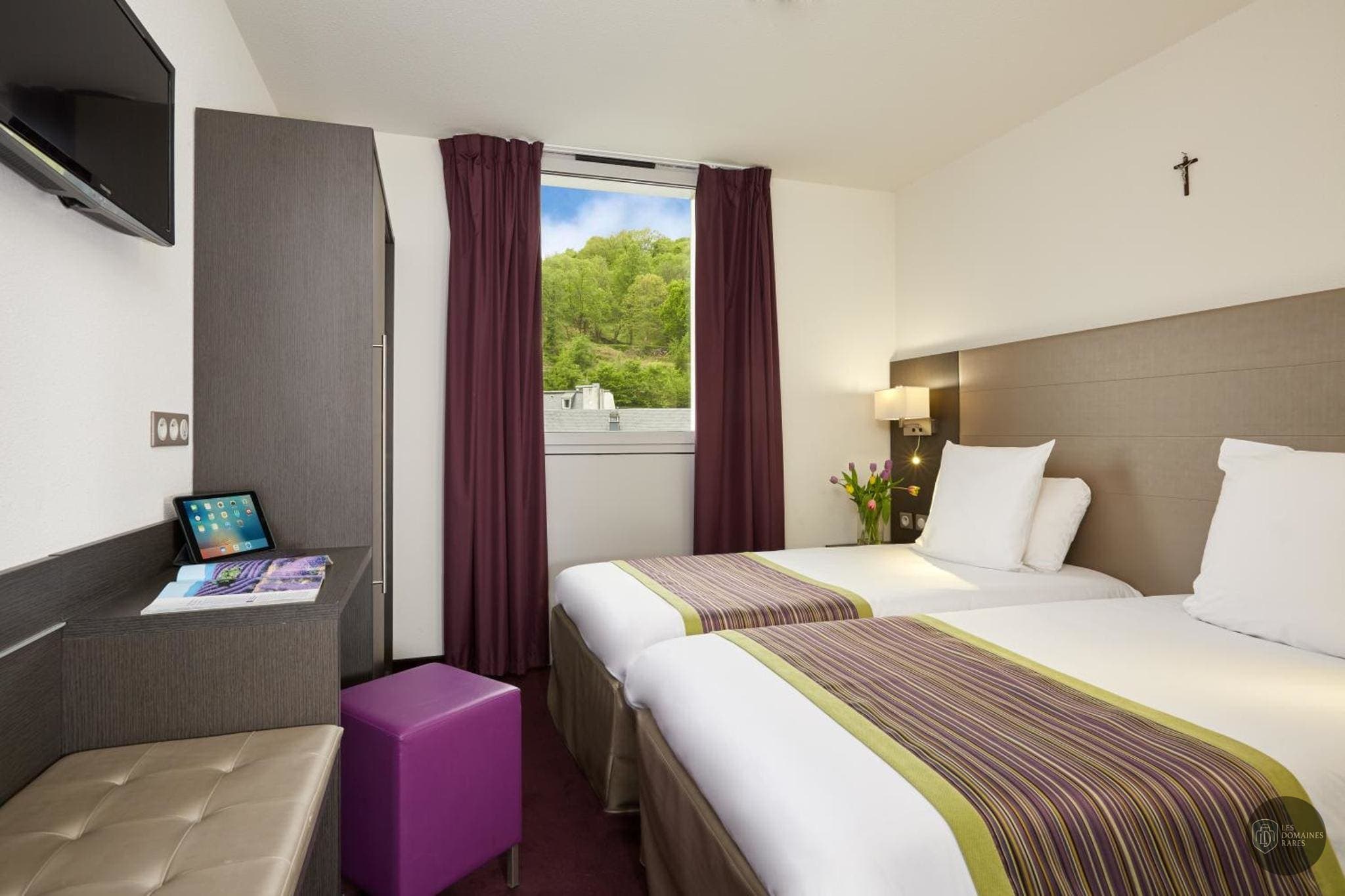 Chambre de l'hôtel Astrid Hôtel à Lourdes en Occitanie