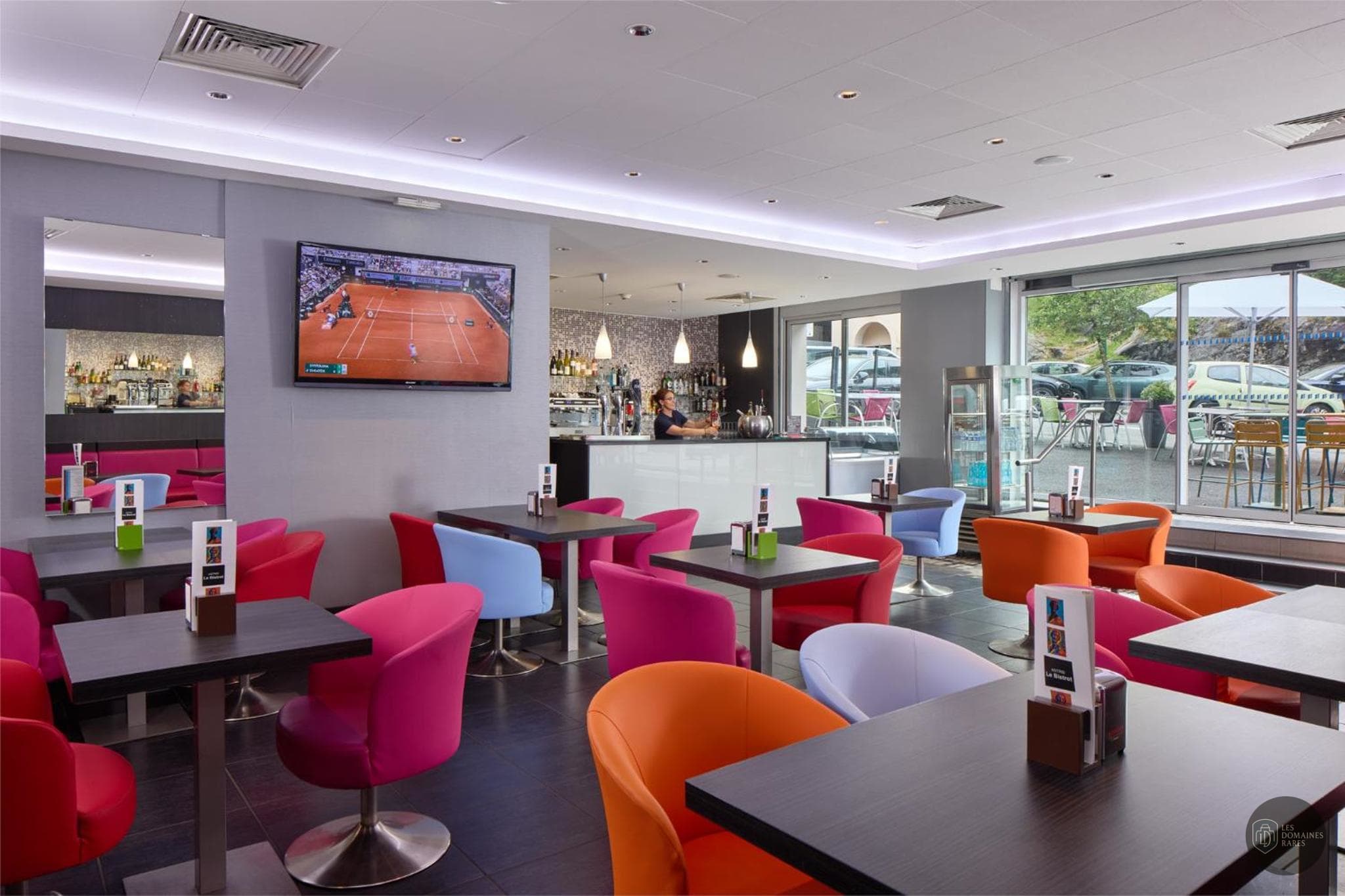 Espace intérieur de l'hôtel Astrid Hôtel à Lourdes en Occitanie