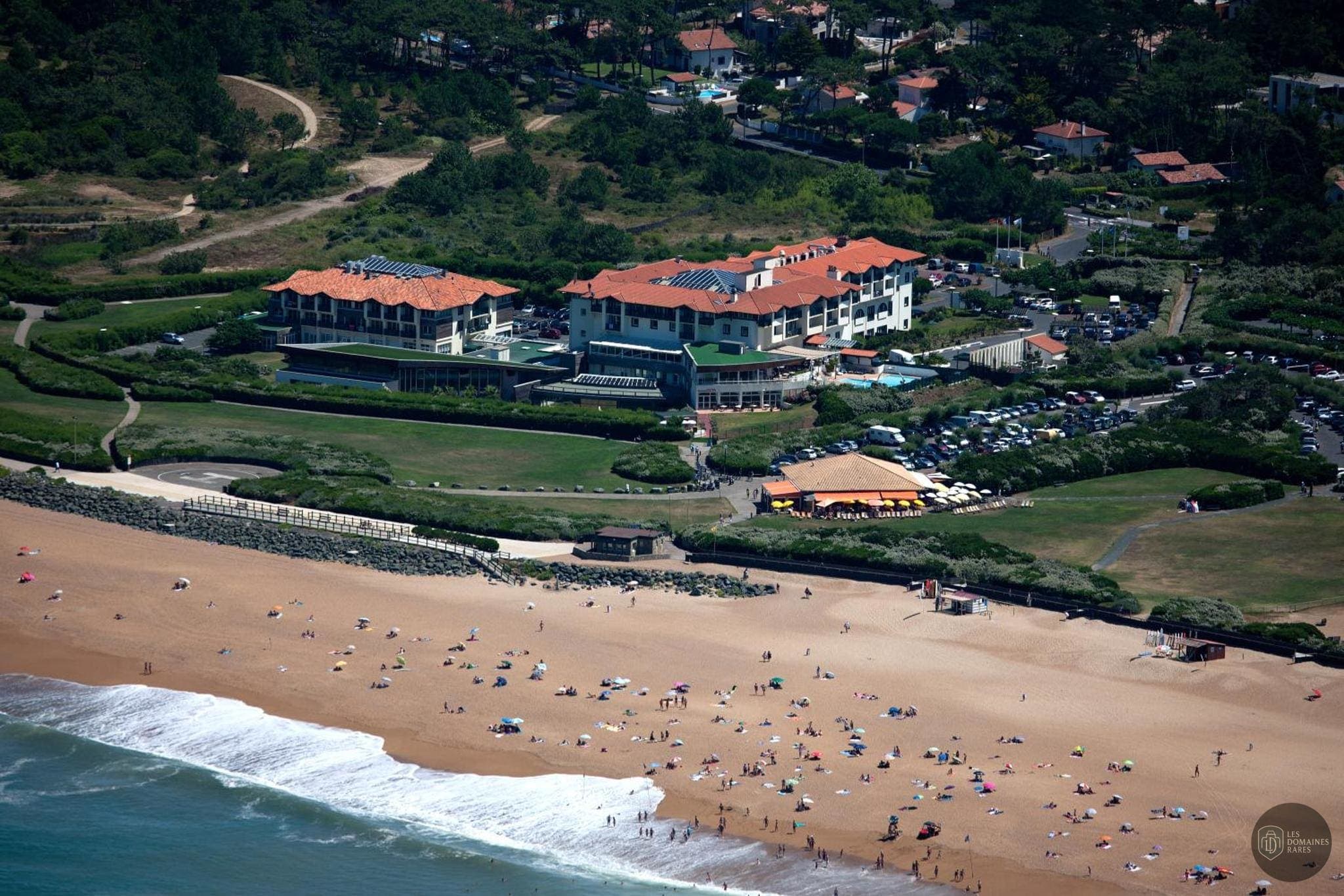 Vue extérieure du lieu Atlanthal à Anglet en Nouvelle-Aquitaine