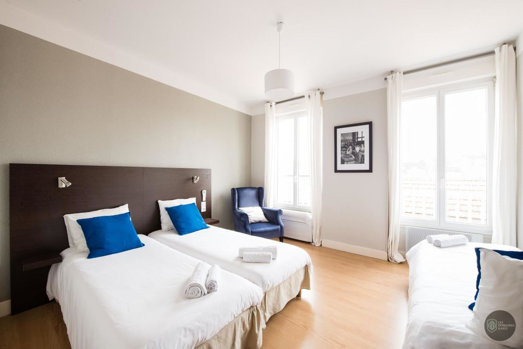 Chambre de l'hôtel Atrium Hôtel à Valence en Auvergne-Rhône-Alpes - séminaire drôme