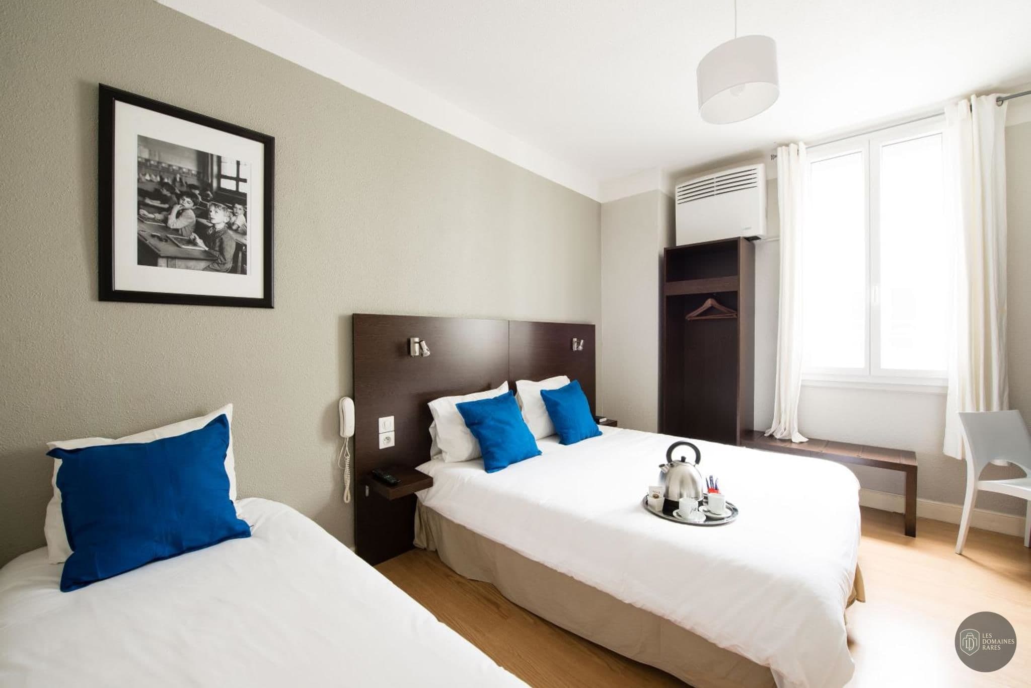 Chambre de l'hôtel Atrium Hôtel à Valence en Auvergne-Rhône-Alpes