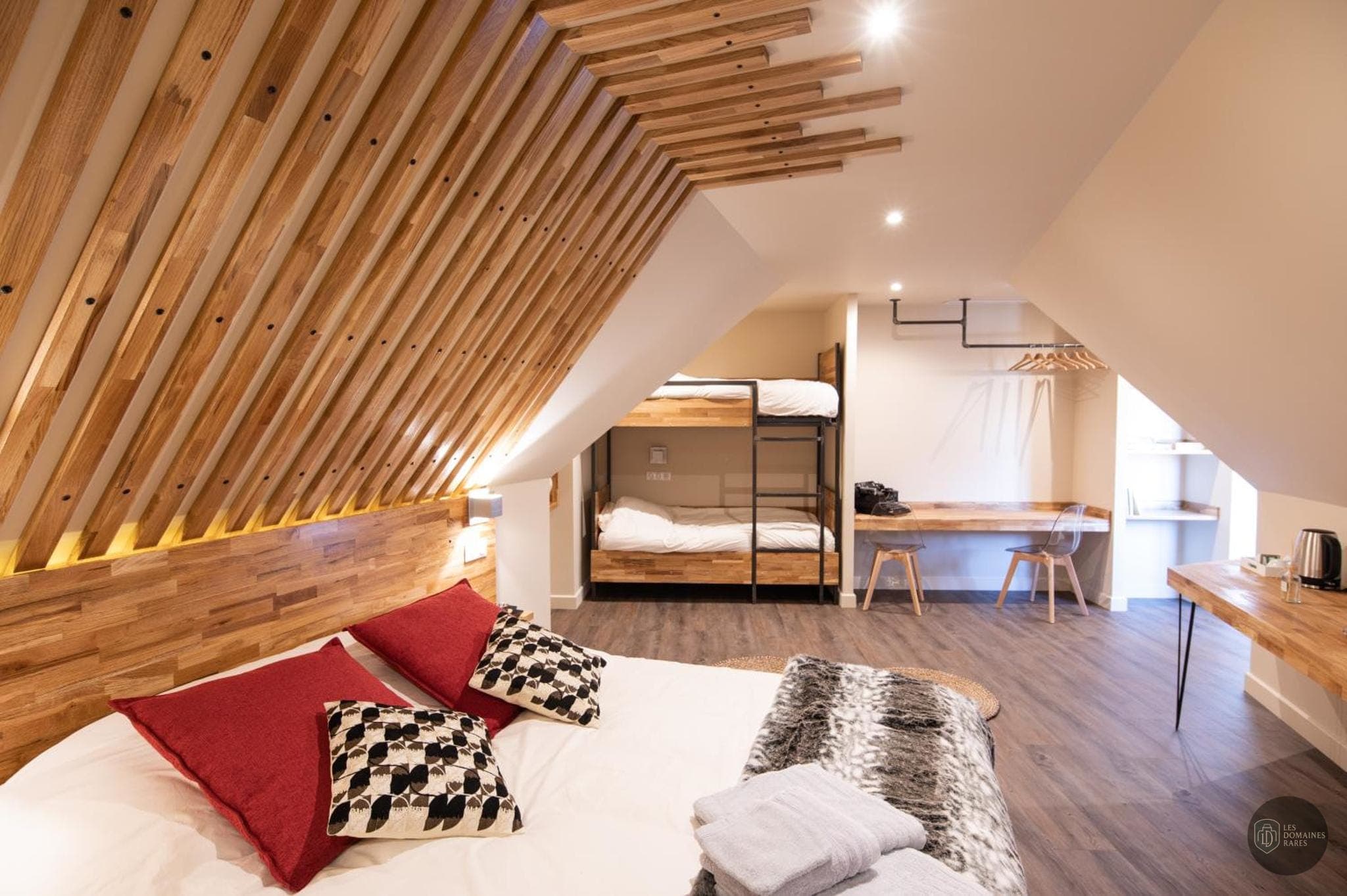 Chambre de l'hôtel Au Coeur du Village à La en Auvergne-Rhône-Alpes - séminaire la clusaz