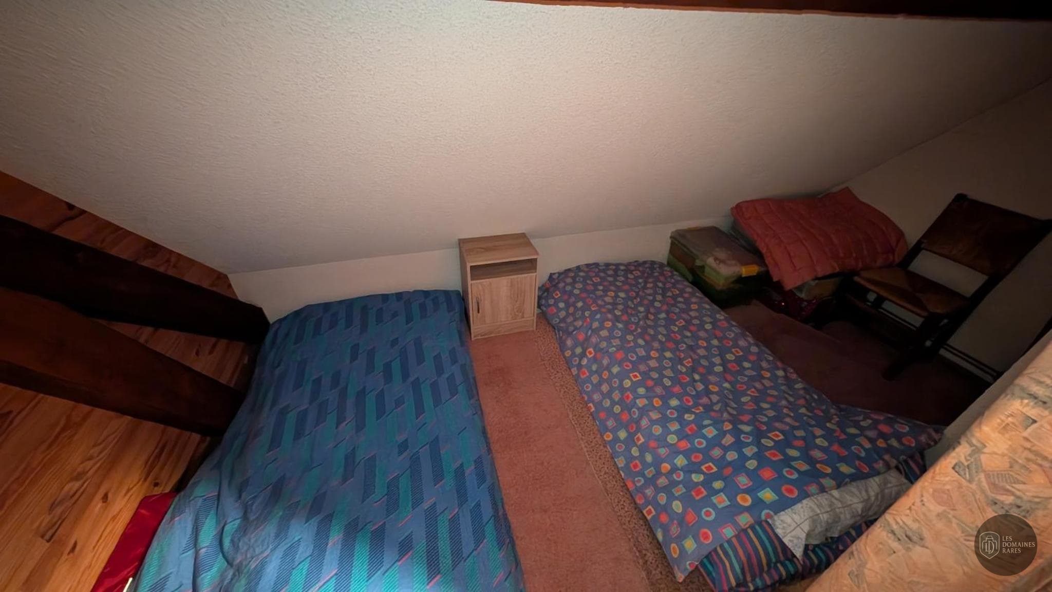 Chambre de l'hôtel Au Coin du Feu à Megève en Auvergne-Rhône-Alpes