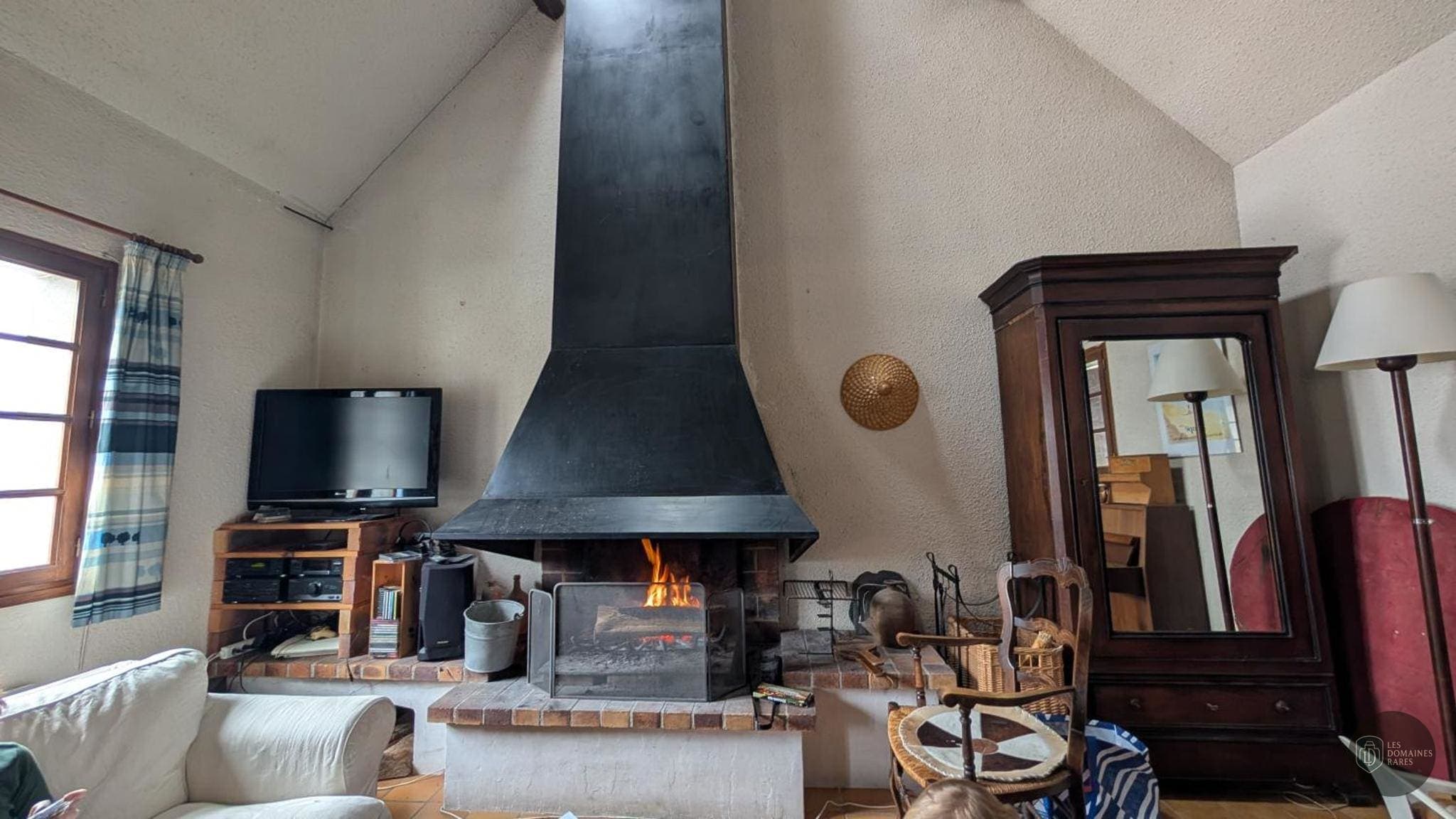 Espace intérieur de l'hôtel Au Coin du Feu à Megève en Auvergne-Rhône-Alpes