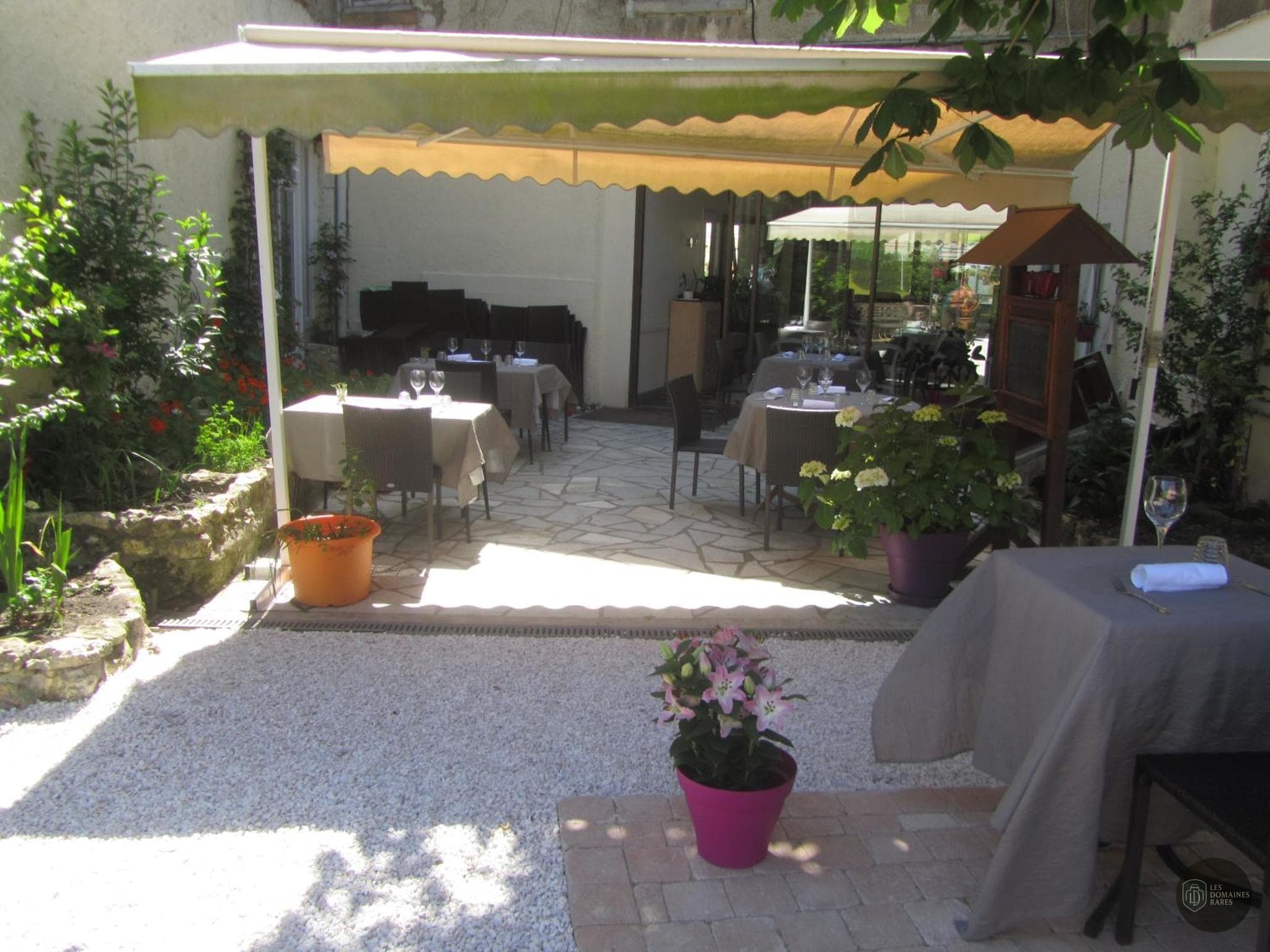 Vue extérieure du lieu Au Croissant en Centre-Val de Loire