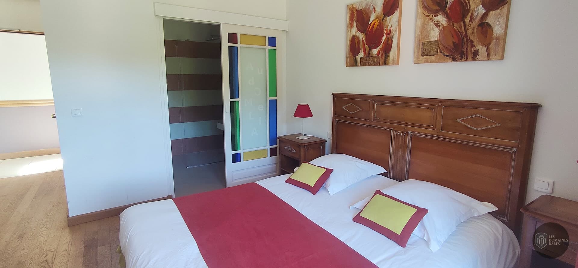 Chambre du lieu Au Domélia Provinois à Cerneux en Île-de-France - séminaire provins