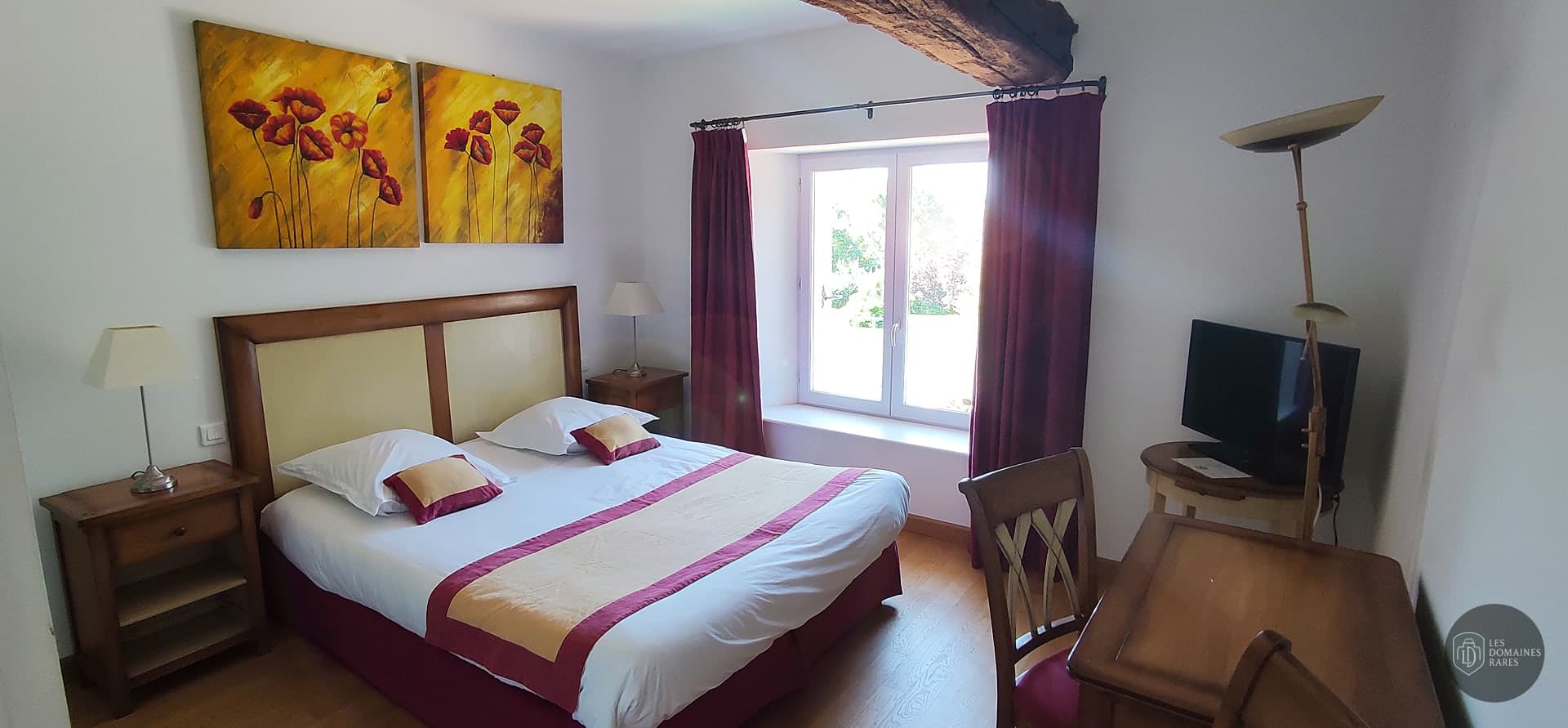 Chambre du lieu Au Domélia Provinois à Cerneux en Île-de-France