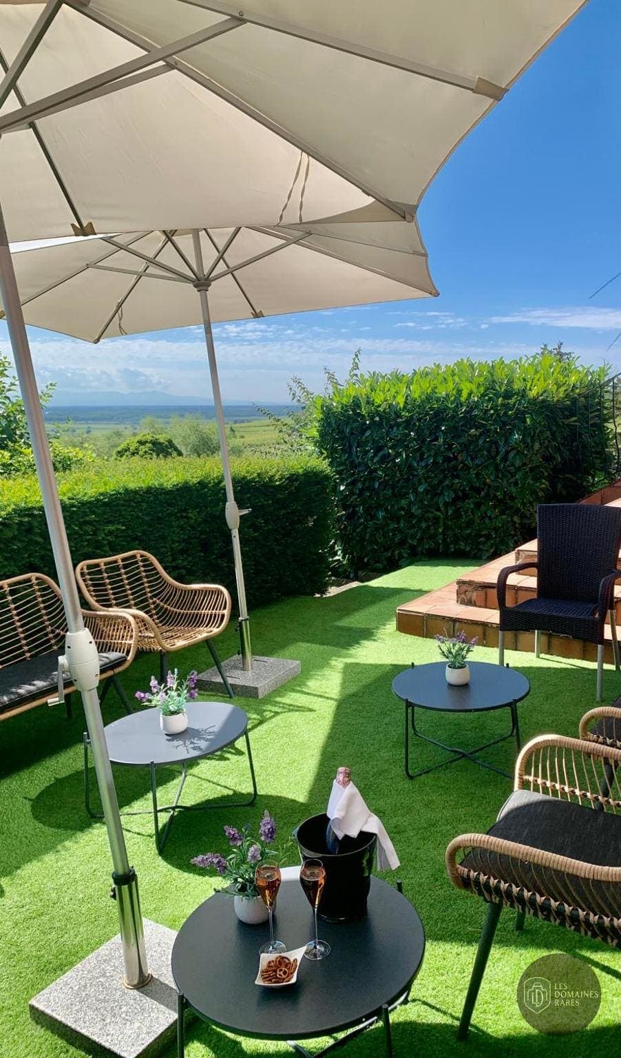 Espace intérieur du lieu Au Riesling à Zellenberg en Grand Est