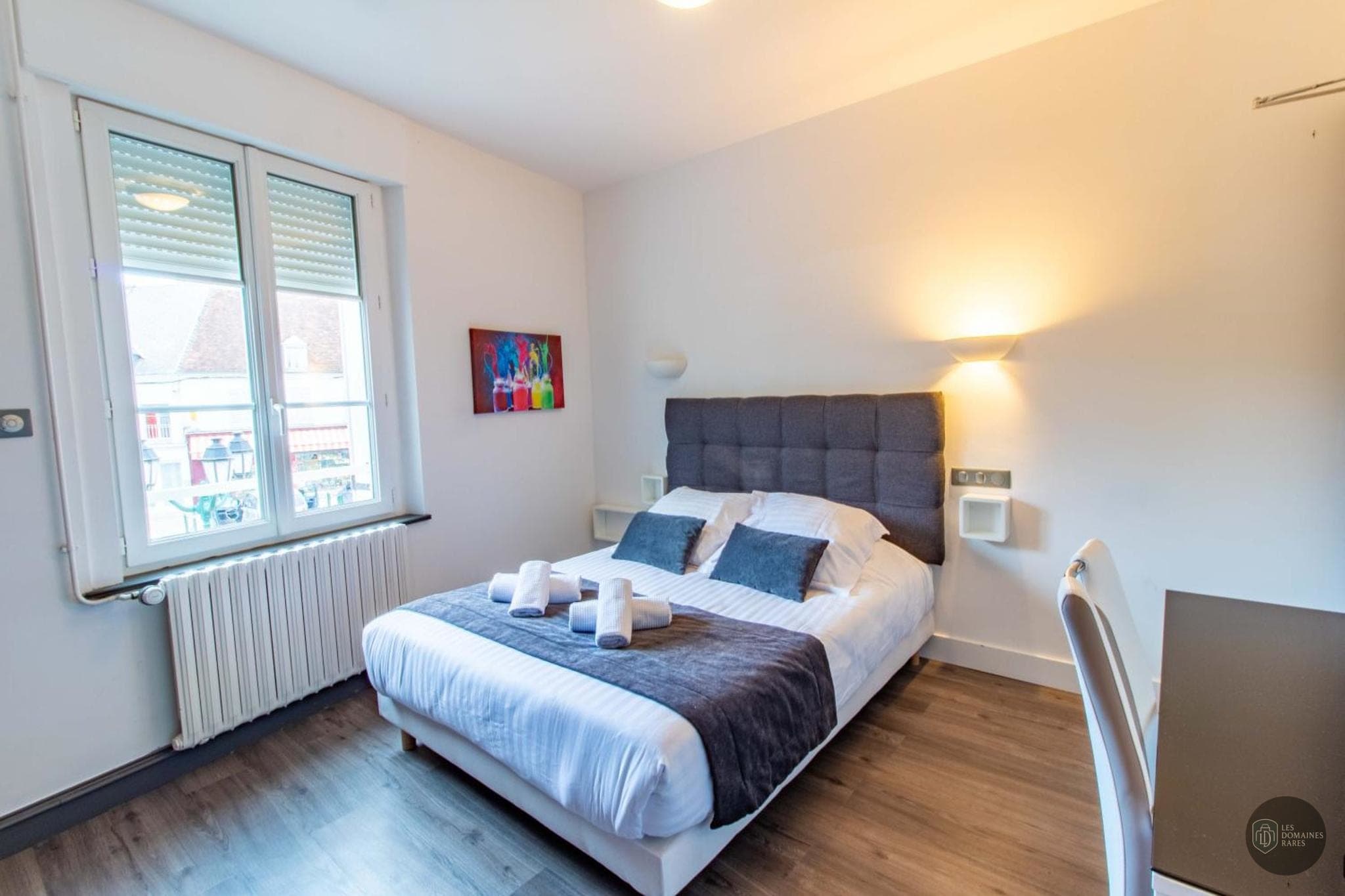 Chambre du lieu Au Sauvage à Lorris en Centre-Val de Loire - séminaire loiret (45)