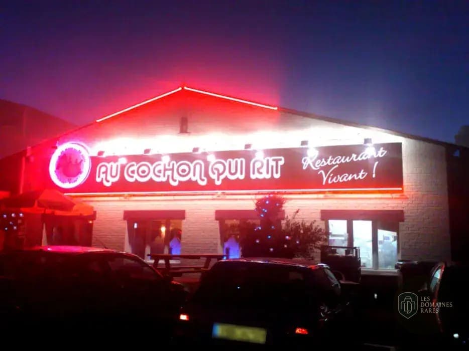 Façade du restaurant Au Cochon Qui Rit