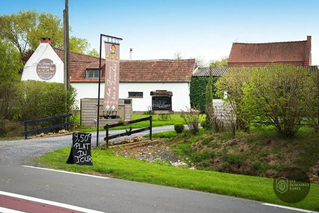 Extérieur du restaurant La Ferme des 3 Louches