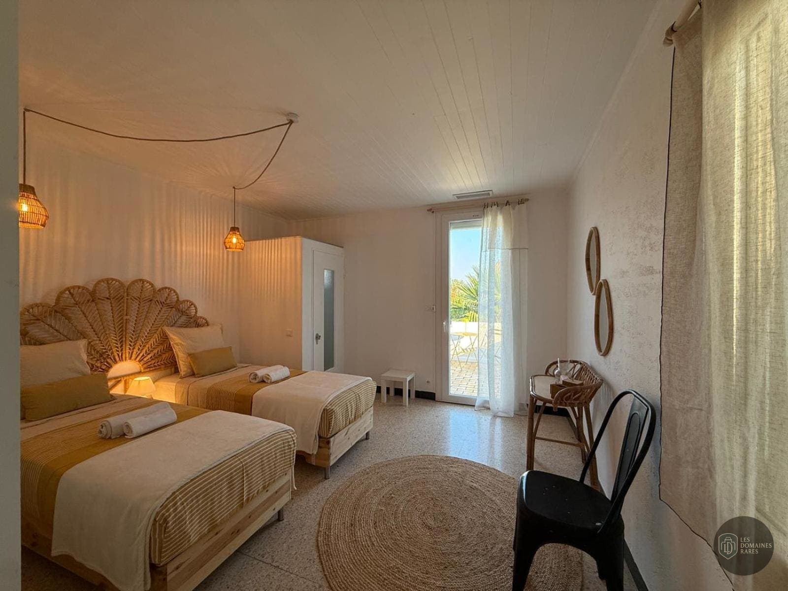 Chambre de l'hôtel Au réservoir à Lyon en Auvergne-Rhône-Alpes - séminaire rhône