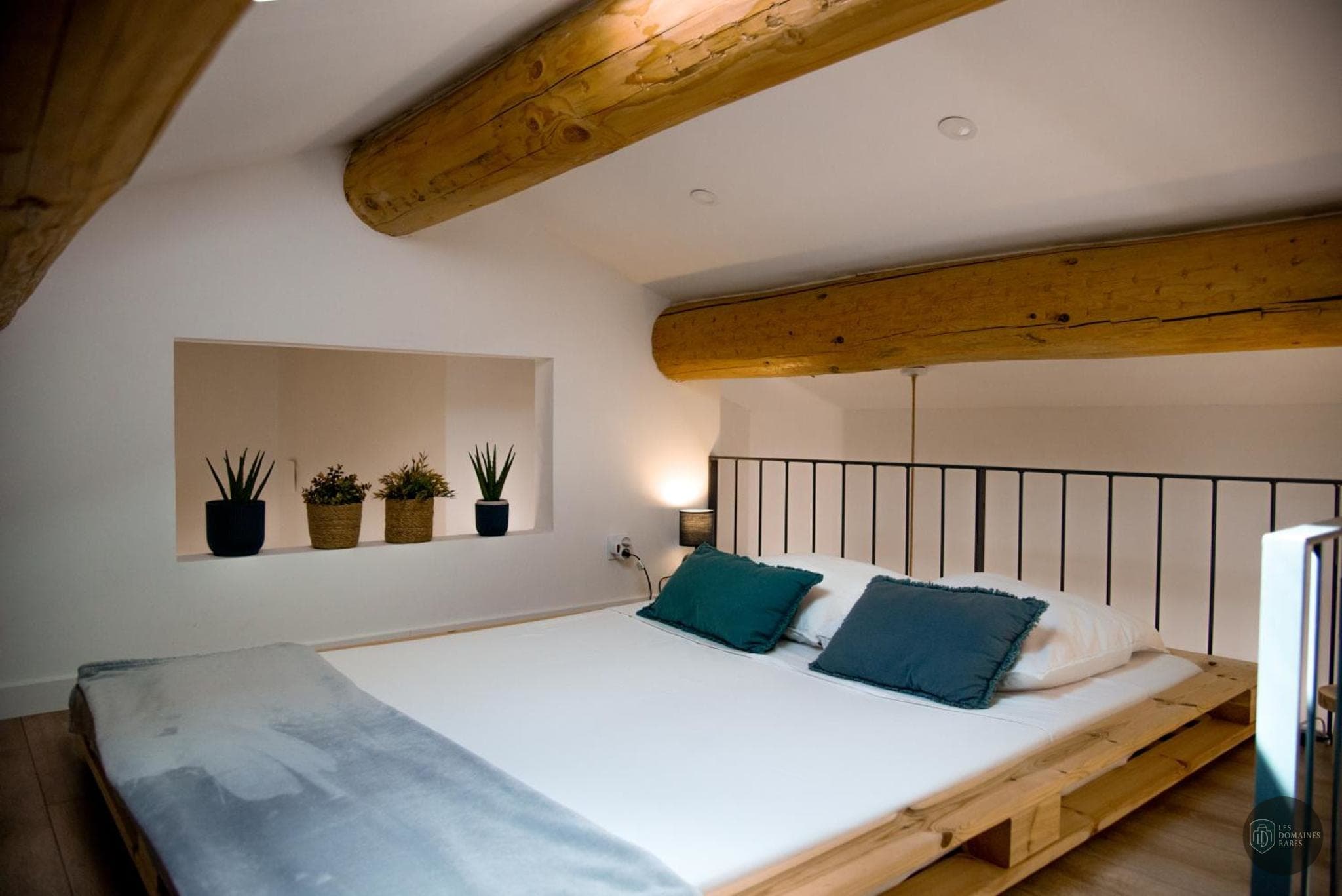 Chambre de l'hôtel Au réservoir à Lyon en Auvergne-Rhône-Alpes