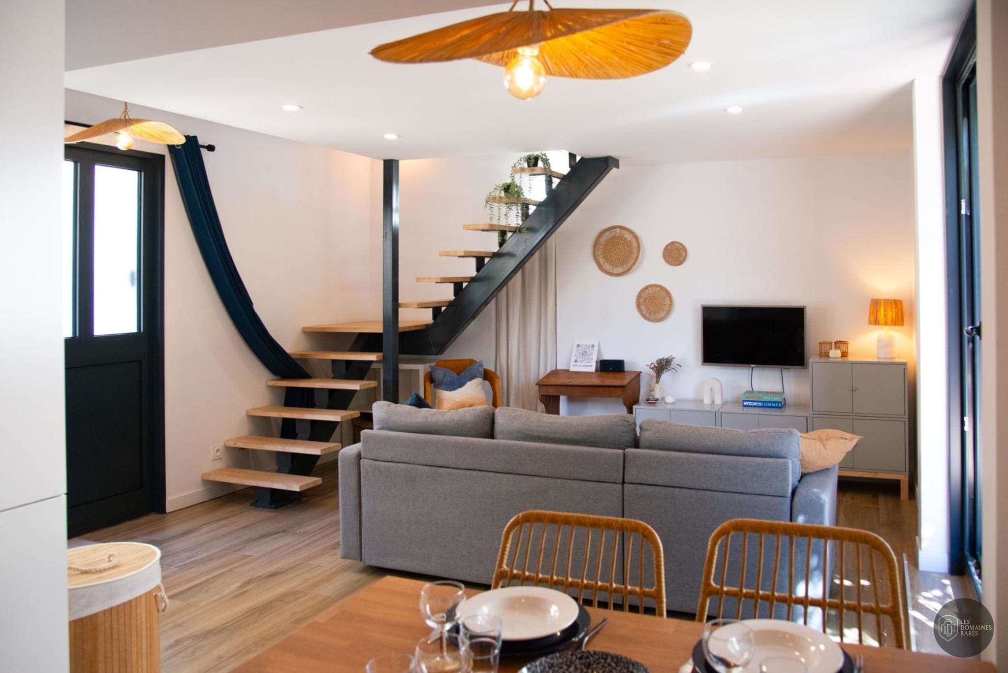 Espace intérieur de l'hôtel Au réservoir à Lyon en Auvergne-Rhône-Alpes