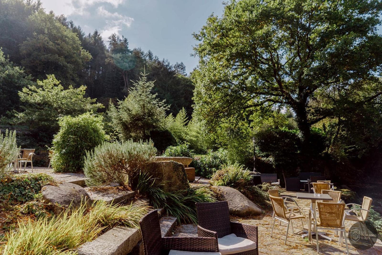 Vue extérieure de l'auberge Auberge Pont Calleck à Inguiniel en Bretagne