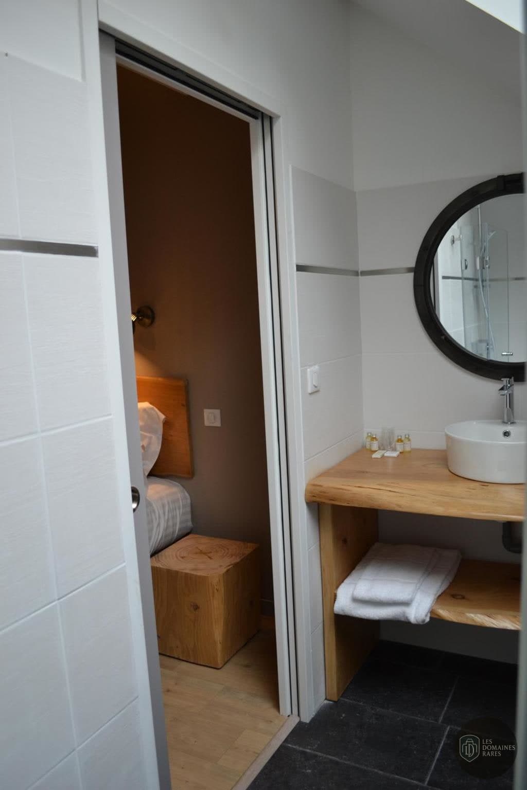 Vue extérieure de l'auberge Auberge Pont Calleck à Inguiniel en Bretagne