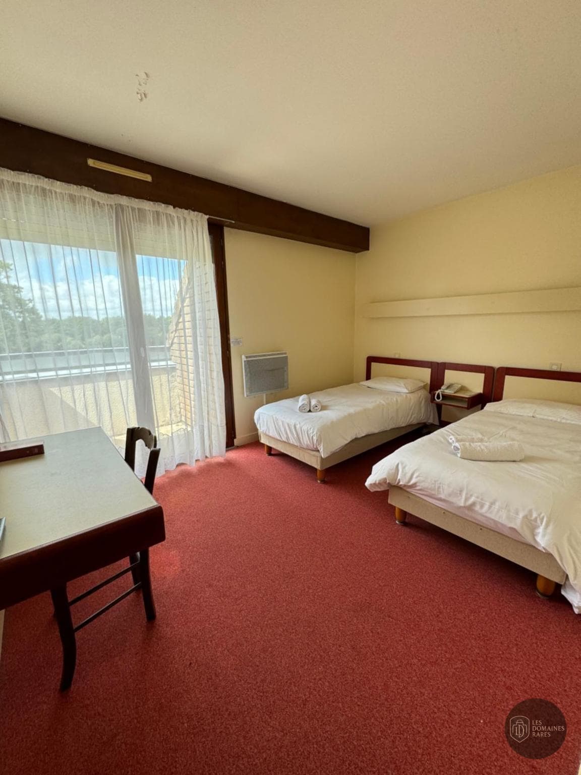 Chambre de l'auberge Auberge d'Andaines à La en Normandie - séminaire bagnoles de l'orne normandie, france